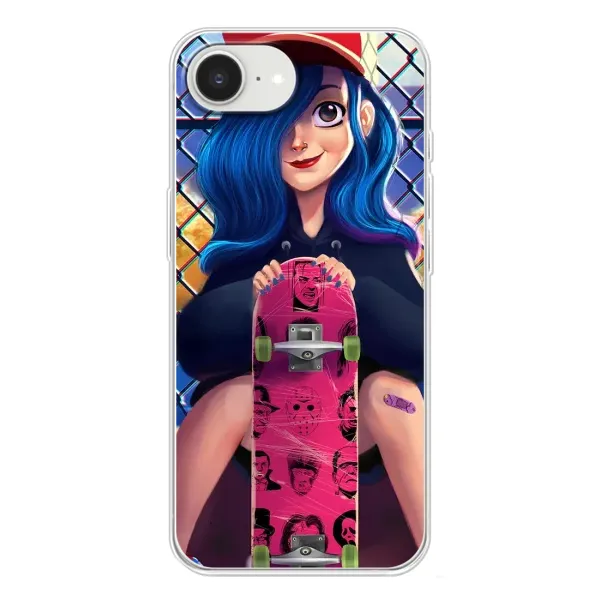 Чехол с рисунком «Модная девушка» для iPhone 16e Чехол с рисунком «Модная девушка» для iPhone 16e