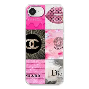 Чохол (Dior, Prada, YSL, Chanel) для iPhone 16е (Модніца)