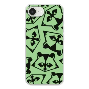 Силіконовий Чохол з Энотами на iPhone 16е (Мордочки Єнота)