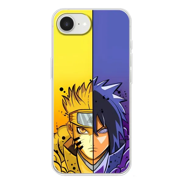 Чехол с рисунком «Naruto Vs Sasuke» для iPhone 16e Чехол с рисунком «Naruto Vs Sasuke» для iPhone 16e