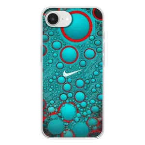 Силиконовый Чехол на iPhone 16е с картинкой Nike (Найк зеленый)