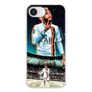 Силіконовий Чохол для iPhone 16е (Неймар ПСЖ)