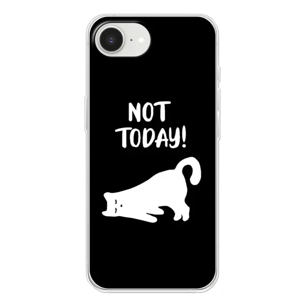 Чехол с рисунком «Not Today» для iPhone 16e Чехол с рисунком «Not Today» для iPhone 16e