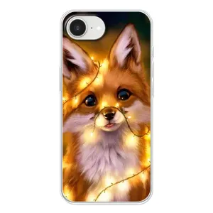 Чохол з Лисичкою для iPhone 16е (Новорічне лисеня)