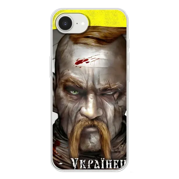 Чехол с рисунком «Одноглазый Козак» для iPhone 16e Чехол с рисунком «Одноглазый Козак» для iPhone 16e