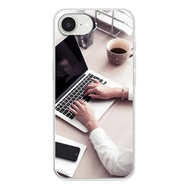 Чехол с рисунком «Офисный работник» для iPhone 16e