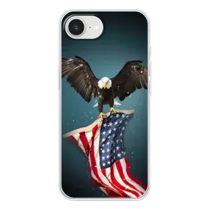 Чохол Прапор USA для iPhone 16е (Орел і прапор)