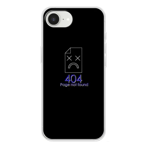 Чохол з малюнком «Помилка 404» для iPhone 16e