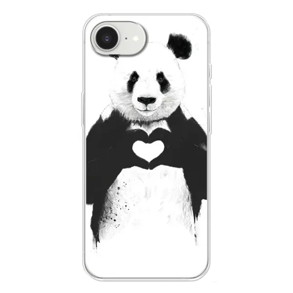 Чехол с рисунком «Панда» для iPhone 16e