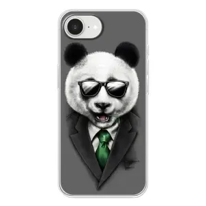 Чехол с рисунком «Панда в очках» для iPhone 16e