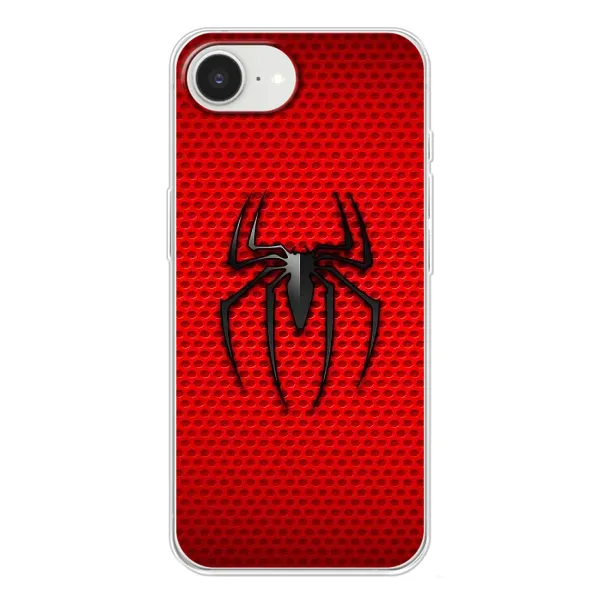 Чехол с рисунком «Паук марвел» для iPhone 16e Чехол с рисунком «Паук марвел» для iPhone 16e