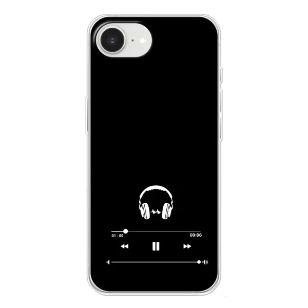 Чехол с рисунком «Плеер» для iPhone 16e Чехол с рисунком «Плеер» для iPhone 16e