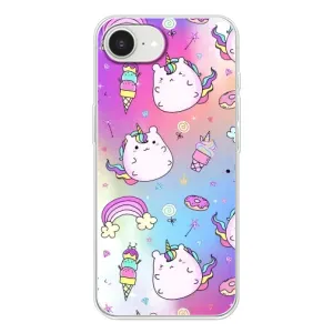 Чохол Unicorn на iPhone 16е (Веселка і Єдинорог)