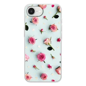 Чохли з принтом Троянд для iPhone 16е (Різні квіти)