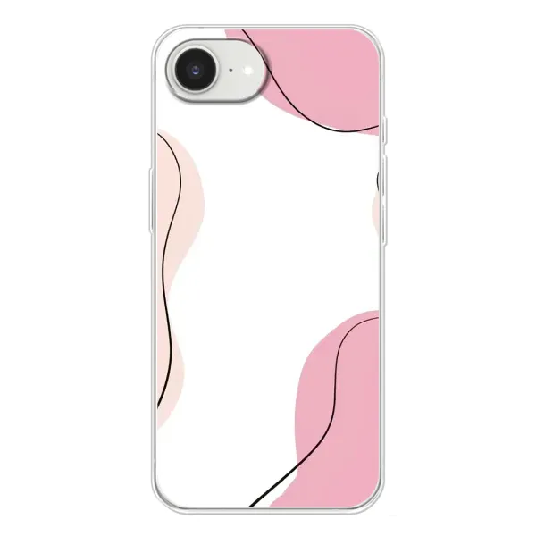 Чехол с рисунком «Розовый фон» для iPhone 16e Чехол с рисунком «Розовый фон» для iPhone 16e