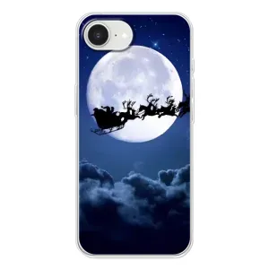 Чехол Санта Клаус для iPhone 16е (Санта - луна)