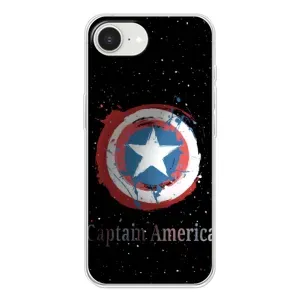 Чехол с Щитом Капитана Америки на iPhone 16е (Щит Капитана)