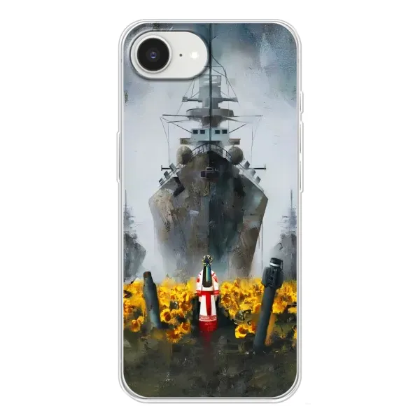 Чехол с рисунком «Смелость» для iPhone 16e Чехол с рисунком «Смелость» для iPhone 16e
