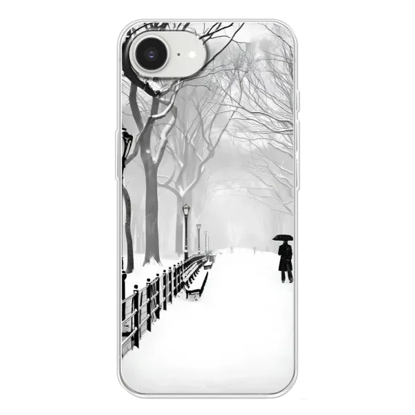 Чехол с рисунком «Снегом замело» для iPhone 16e