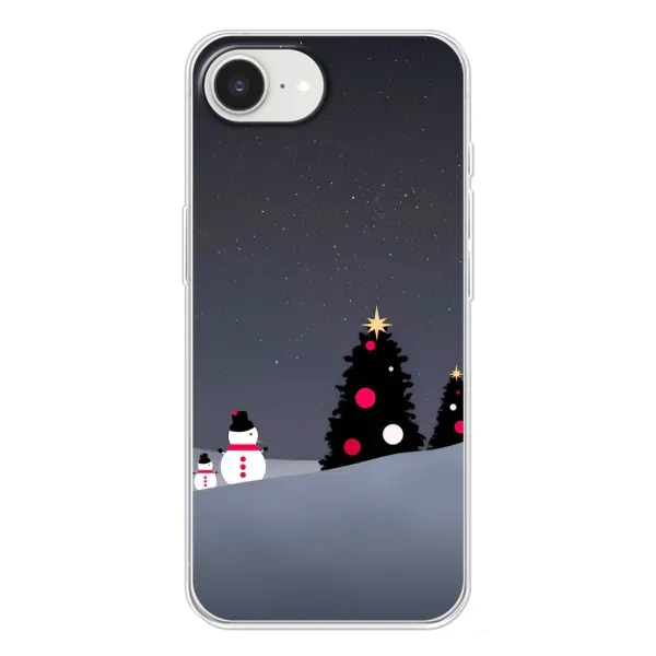 Чехол с рисунком «Снеговички» для iPhone 16e