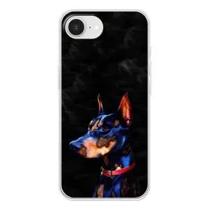 Бампер для iPhone 16е з картинкою "Песики" (Собака Мопсік)