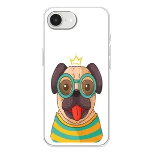Бампер для iPhone 16е з картинкою "Песики" (Собака Король)