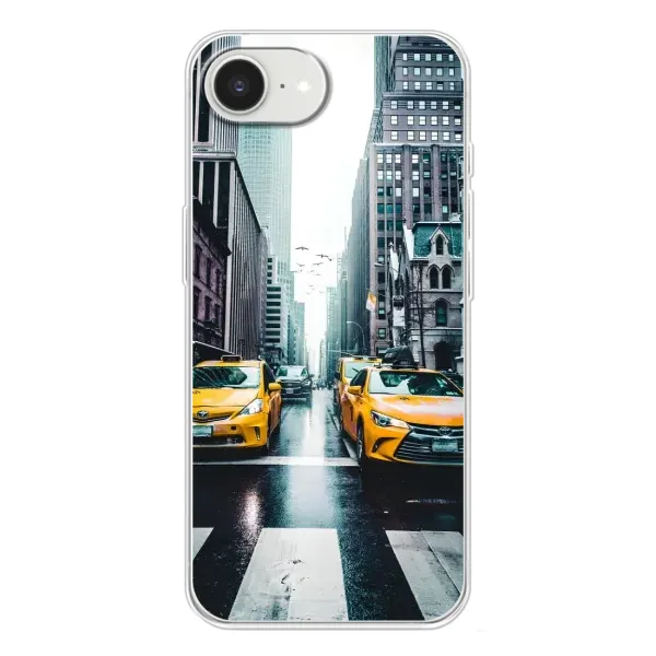 Чехол с рисунком «Такси» для iPhone 16e
