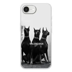 Чехол с рисунком «Три добермана» для iPhone 16e