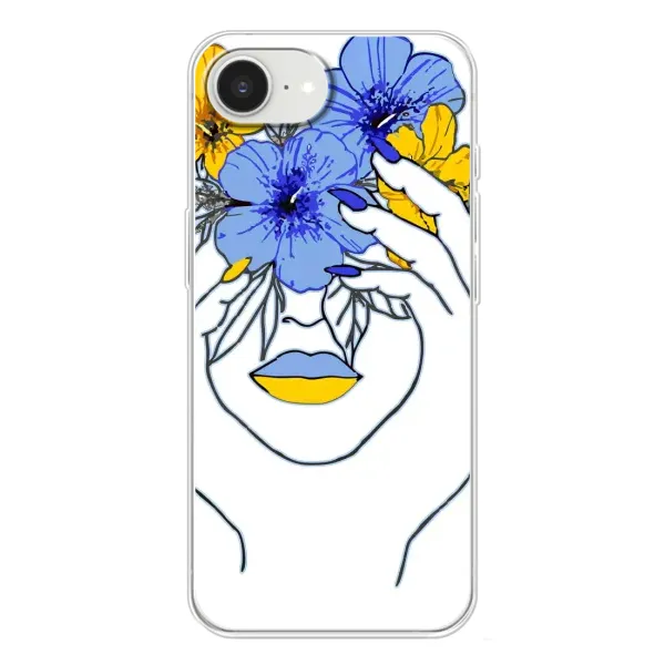 Чехол с рисунком «Украинка на всю голову» для iPhone 16e Чехол с рисунком «Украинка на всю голову» для iPhone 16e