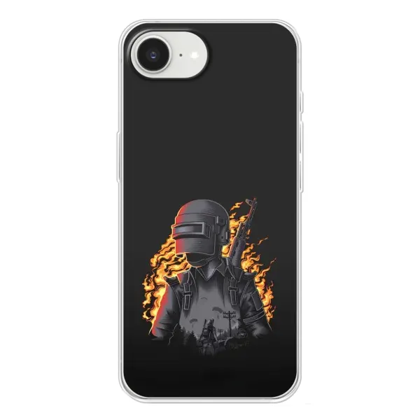 Чехол с рисунком «В огне» для iPhone 16e Чехол с рисунком «В огне» для iPhone 16e