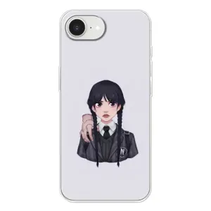 Чехлы с принтом Уэнсдей на iPhone 16е (Вещь Венсдей)