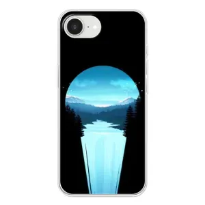 Літній Чохол на iPhone 16е (Синій Водоспад)