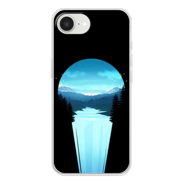Чохол з малюнком «Синій Водоспад» для iPhone 16e