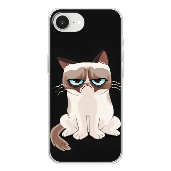 Чехол с рисунком «Взгляд кота» для iPhone 16e Чехол с рисунком «Взгляд кота» для iPhone 16e