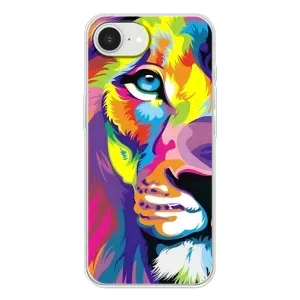 Чохол з картинкою на iPhone 16е (Яскравий Лев)