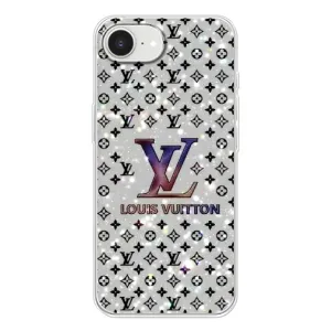Чехол Стиль Louis Vuitton на iPhone 16е (Яркий LV)