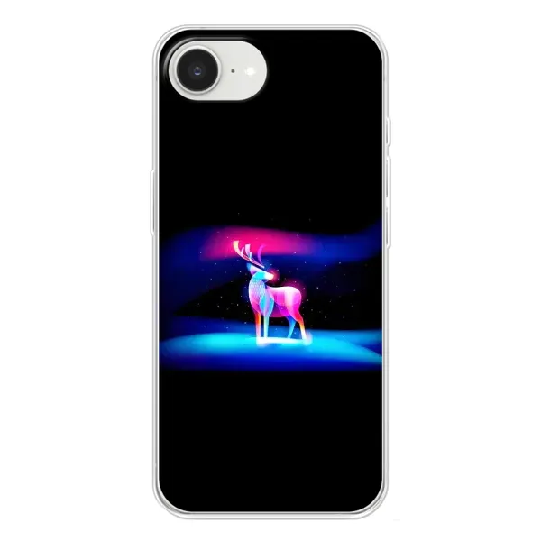 Чехол с рисунком «Яркий олень» для iPhone 16e