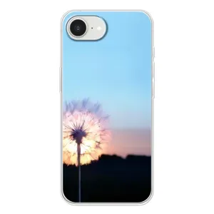 Силіконовий Чохол з кульбабками на iPhone 16е (Захід з кульбабкою)