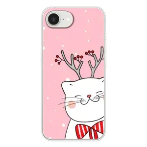 Чохол на тематику: Коти для iPhone 16e (Зимовий кіт)