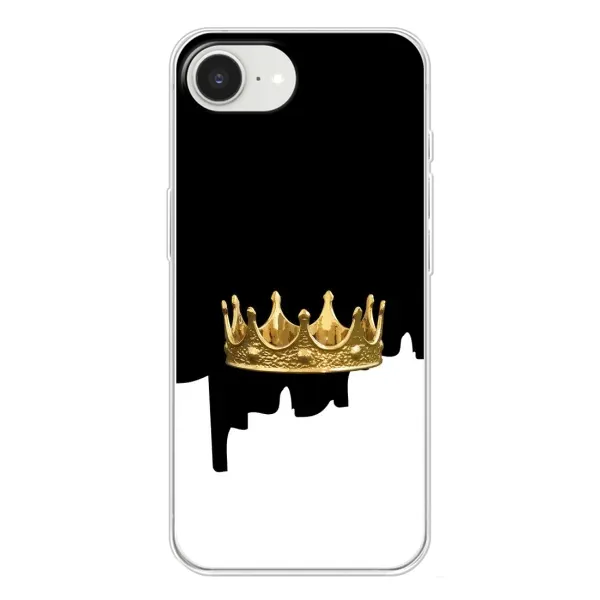 Чехол с рисунком «Золотая корона» для iPhone 16e