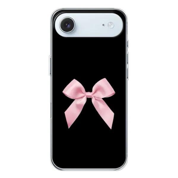 Чехол с рисунком «Бант на черном» для iPhone 17 Air Чехол с рисунком «Бант на черном» для iPhone 17 Air