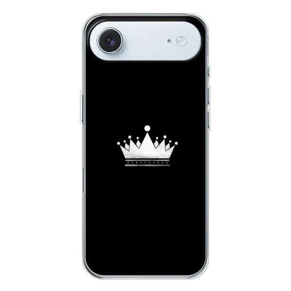 Чехол с рисунком «Белая корона» для iPhone 17 Air Чехол с рисунком «Белая корона» для iPhone 17 Air