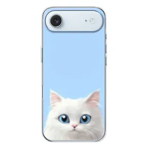 Чехол на тематику: Коты для iPhone 17 Air (Белый кот)