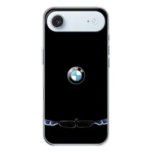 Силиконовый бампер с картинкой машины на iPhone 17 Air (Черный BMW)
