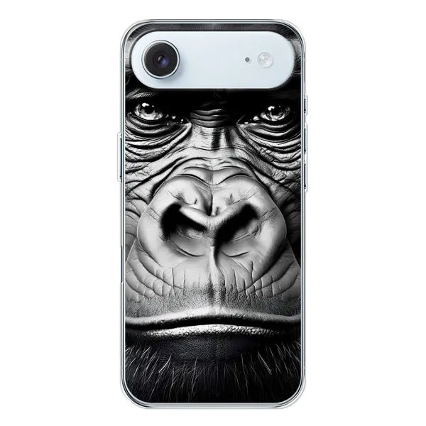 Чехол с рисунком «Черная обезьяна» для iPhone 17 Air Чехол с рисунком «Черная обезьяна» для iPhone 17 Air