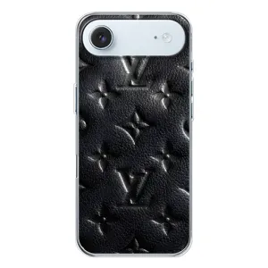 Текстурний Чохол Louis Vuitton для Айфон 17 Еір (Чорний ЛВ)