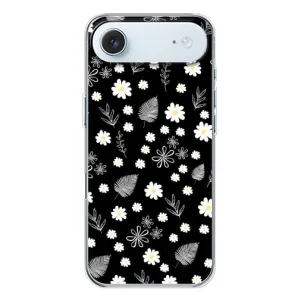 Чохли з тематикою "КВІТИ" на iPhone 17 Air (цвітіння на чорному)