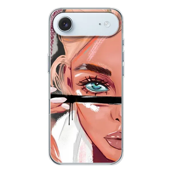 Чехол с рисунком «Девушка и ресницы» для iPhone 17 Air Чехол с рисунком «Девушка и ресницы» для iPhone 17 Air
