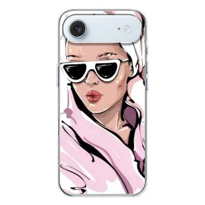 Чехол с картинкой Модные Девчонки iPhone 17 Air (Девушка в халате)