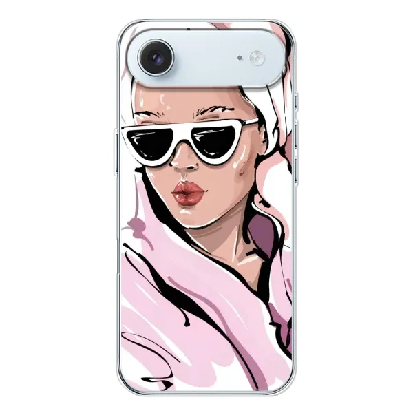 Чехол с рисунком «Девушка в халате» для iPhone 17 Air Чехол с рисунком «Девушка в халате» для iPhone 17 Air